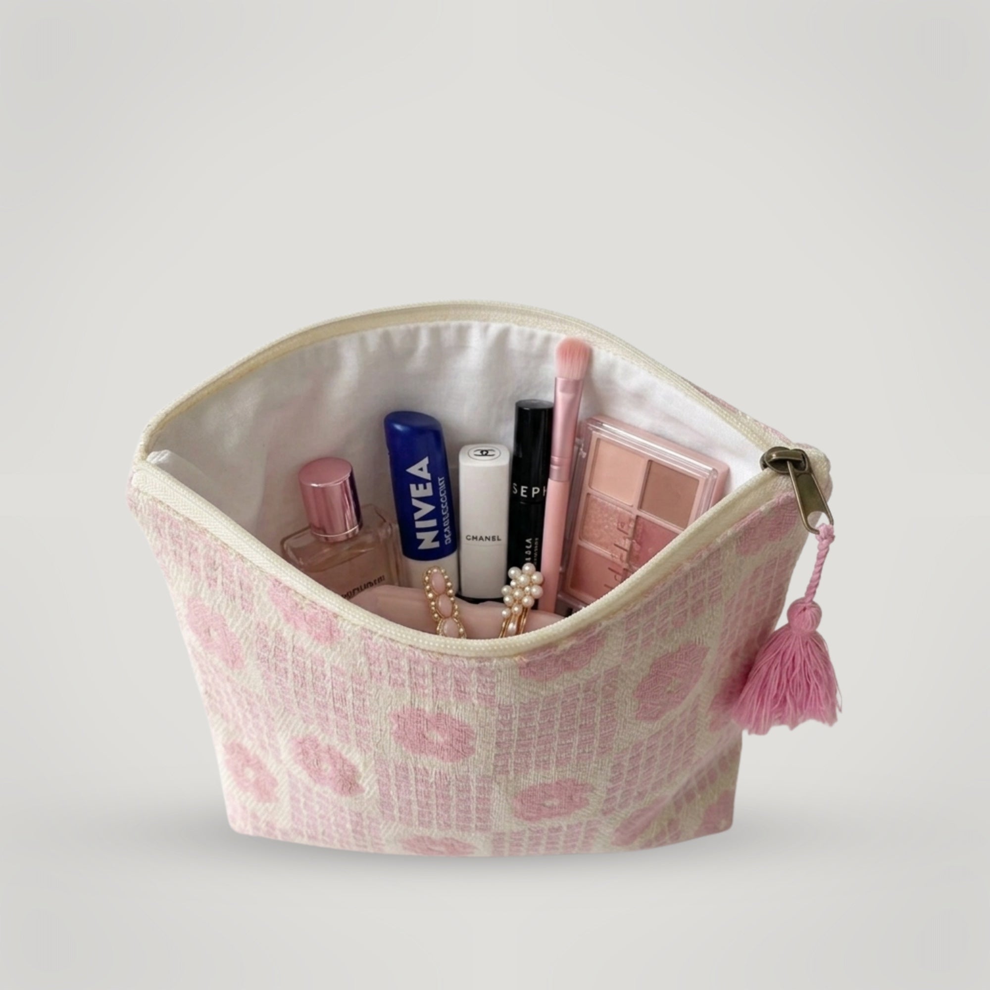 Rosie Check Mini Pouch