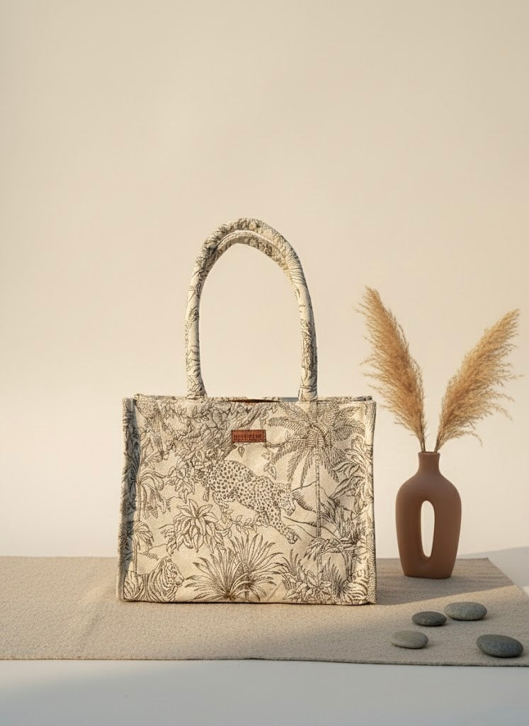 White Forest Box Bag (Large)