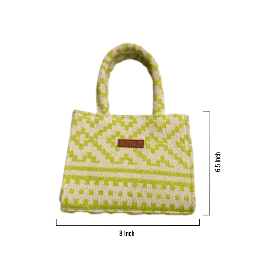 Lime Punch Box Bag (SMALL)