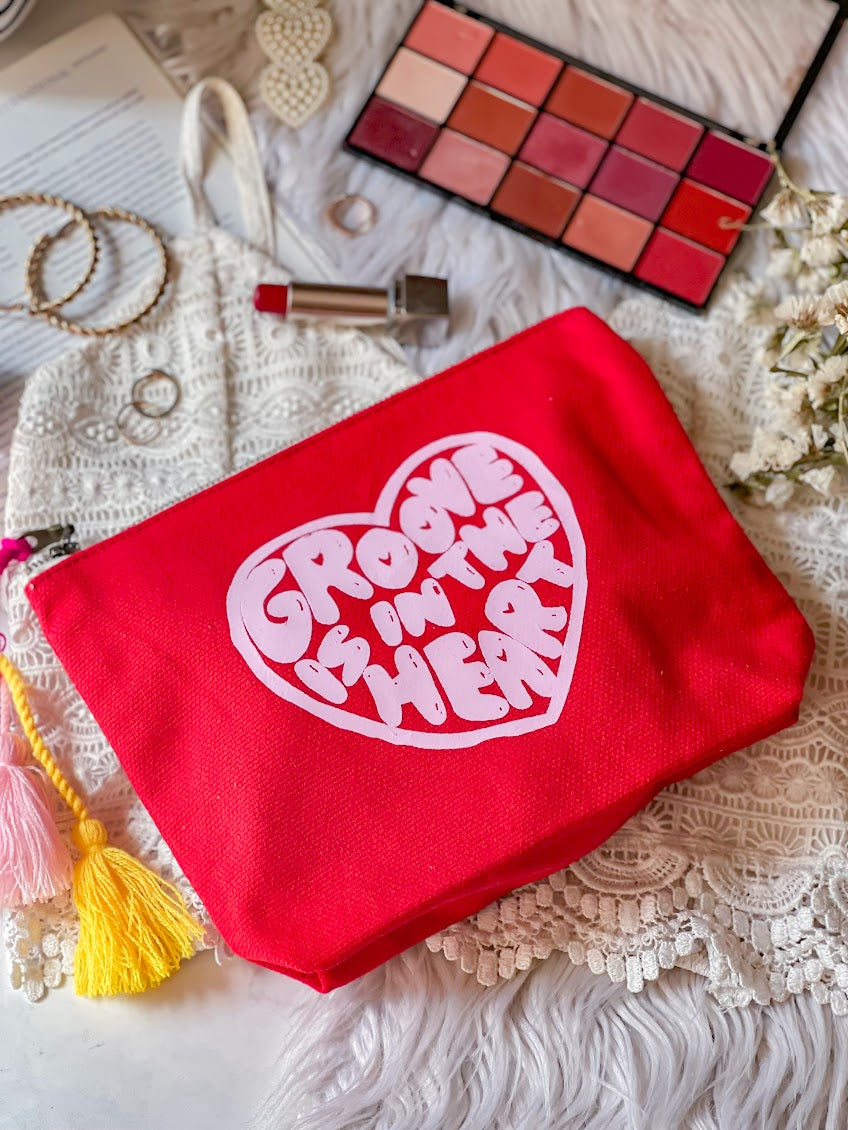 Groovy Hearts Pouch