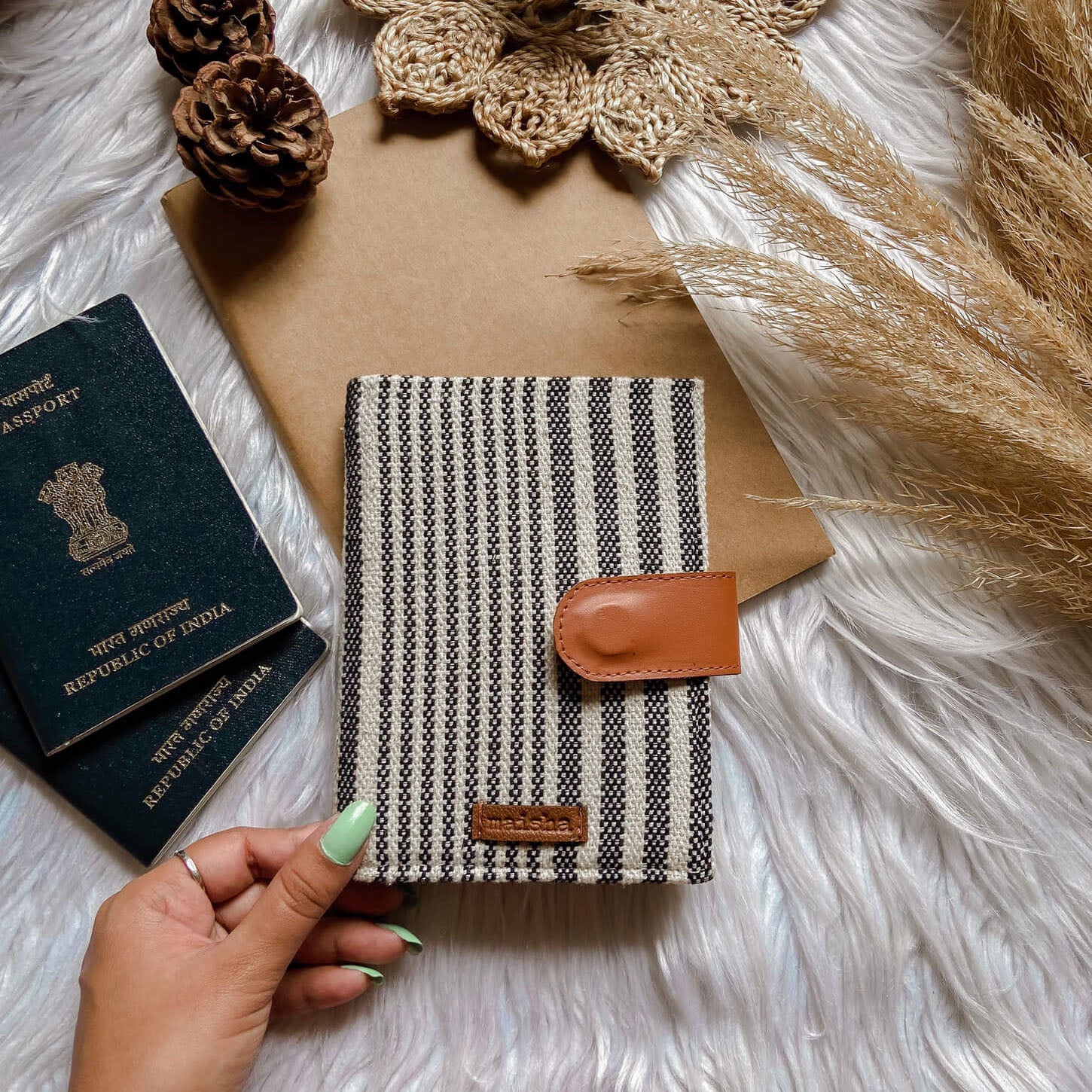 Polychrome Poise Passport Cover