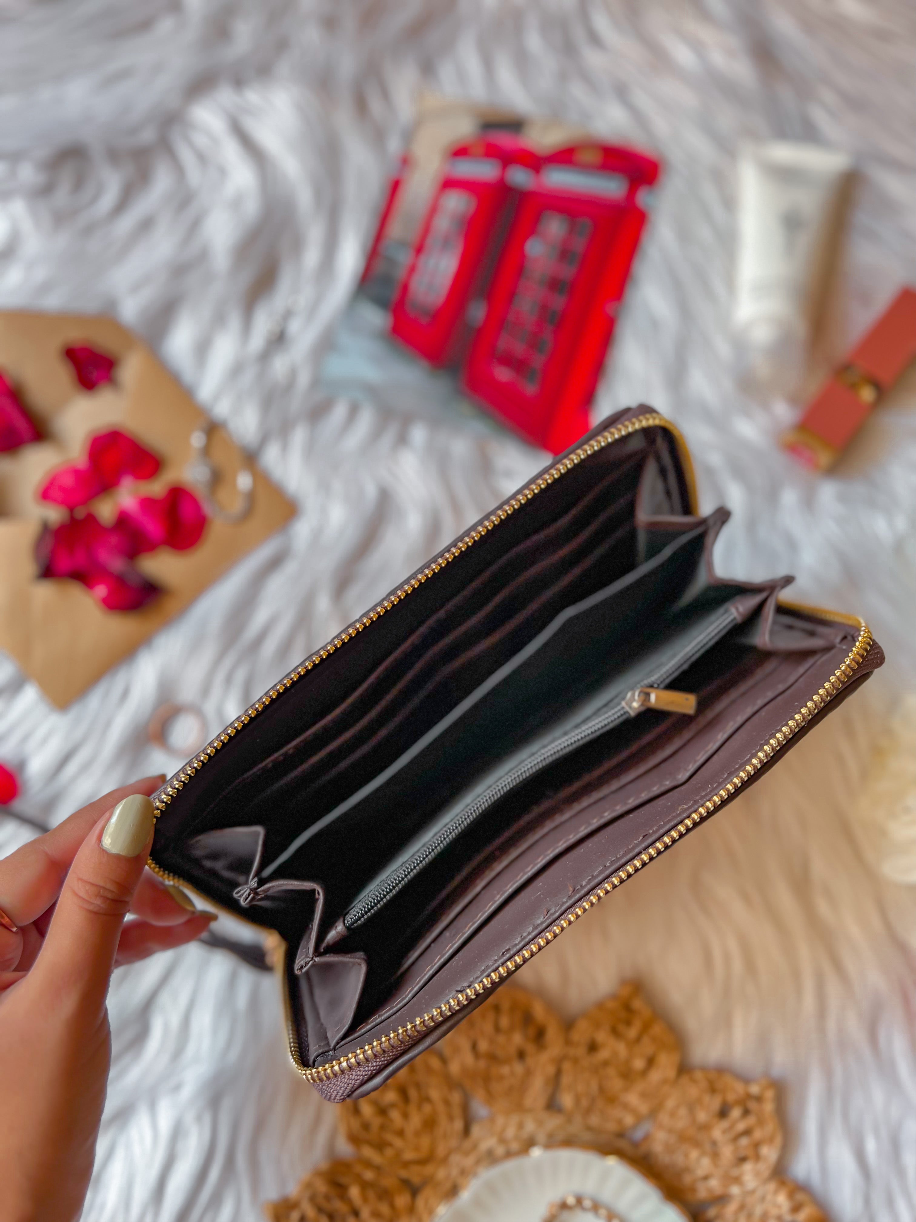 Flaming Scarlet Festive Wallet