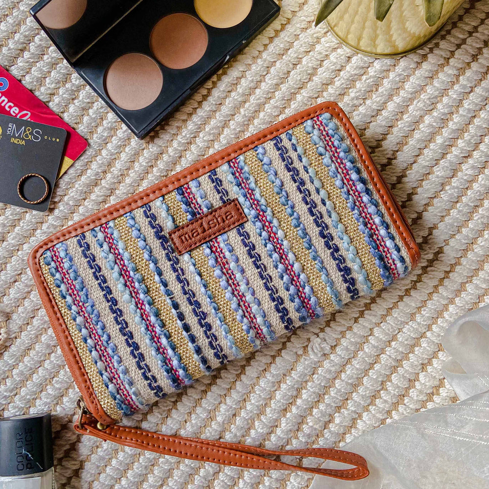Monsoon shimmers wallet