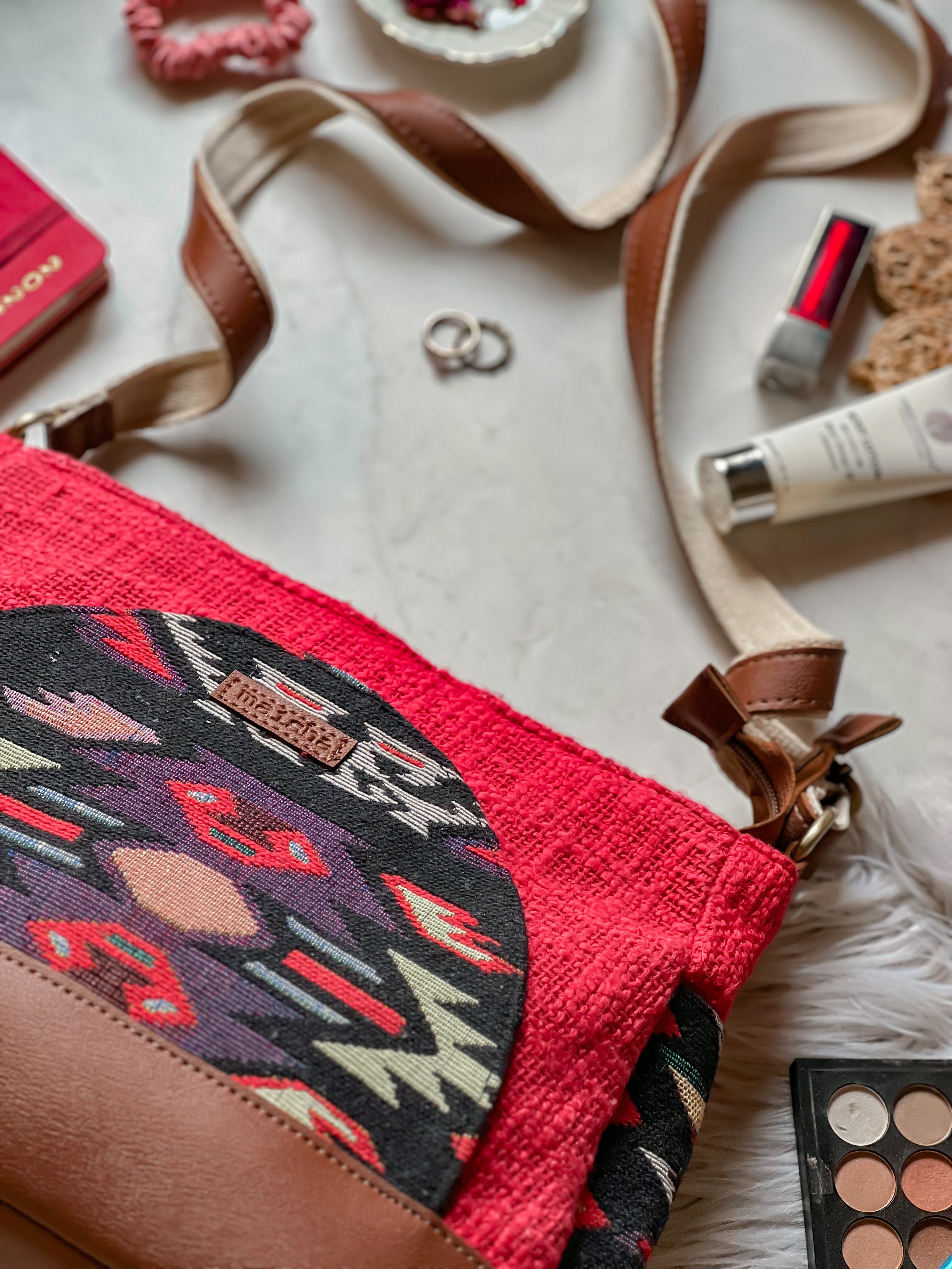 Tribal Weaves Not So Little Sling Bag