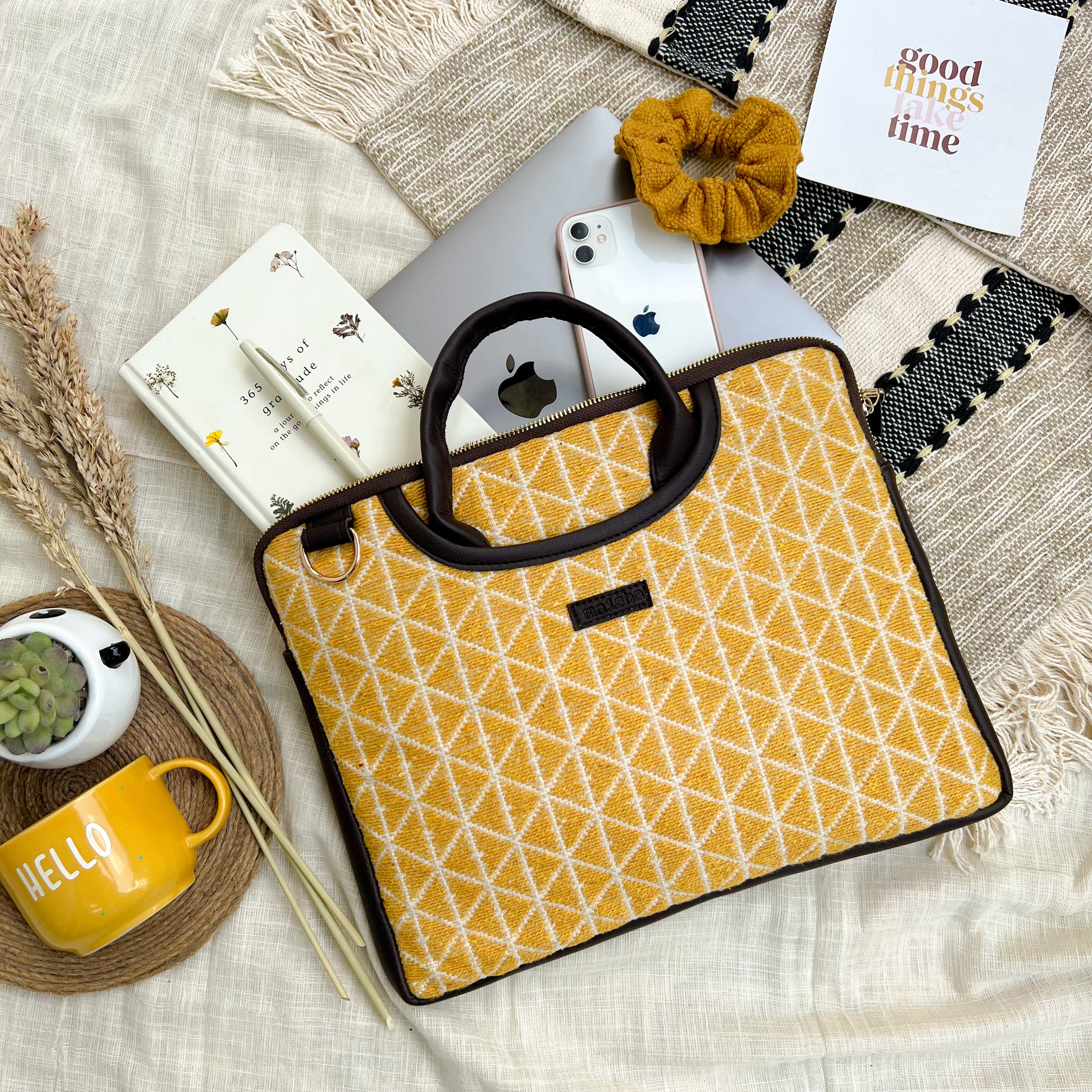 Honey Drizzle Laptop Sleeve